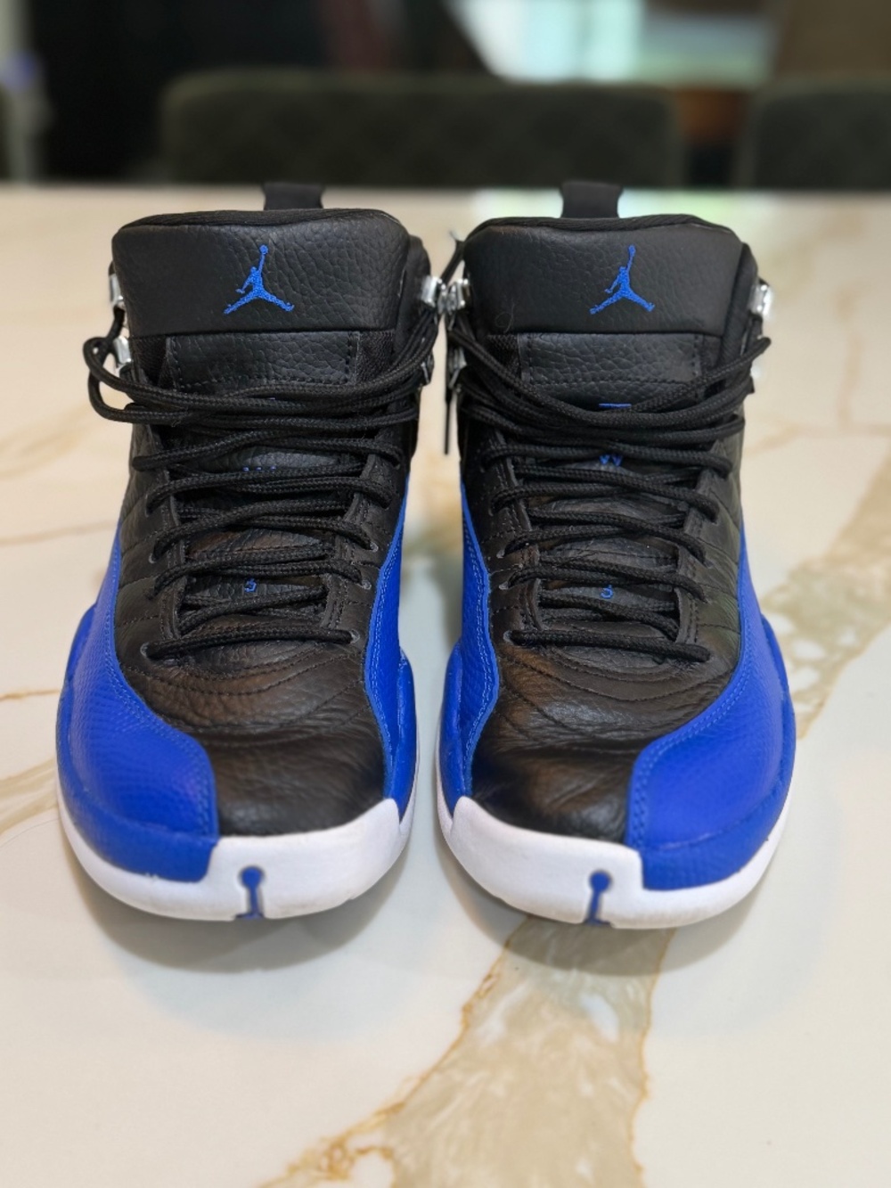 Jordan Black & Game Royal High-Top Basketball Shoe